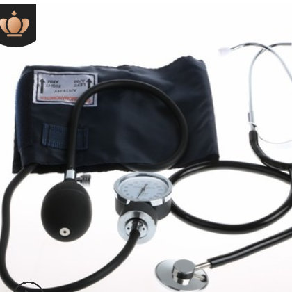 家用医用上臂式血压表 表式血压计套装 手动式血压表加单听听诊器