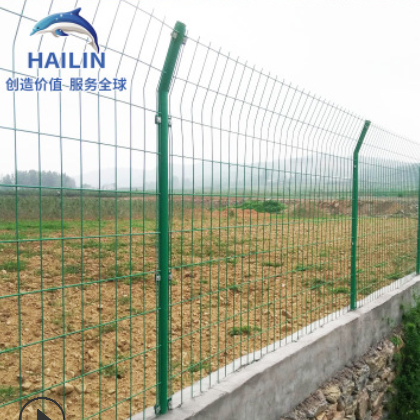 Hailin护栏网双边丝护栏网钢丝网圈地围栏网公路护栏网铁丝网围栏