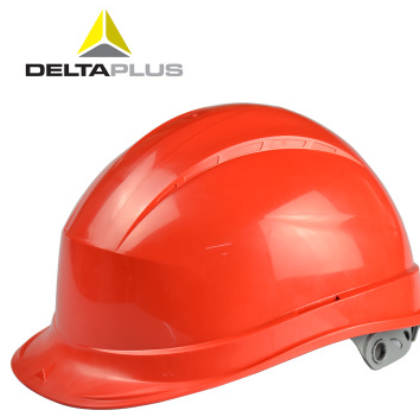 代尔塔102008可调节安全帽 防砸绝缘抗紫外线无透气孔防护安全帽