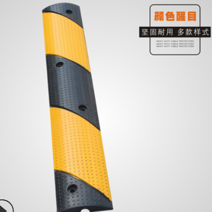 3公分微型线槽减速带单线减速垄防撞条分割线道路橡胶缓冲垫图3