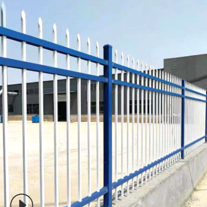 锌钢围墙社区护栏围栏 镀锌栏杆