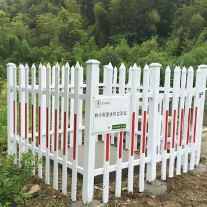 PVC护栏 塑钢变压器围栏 护栏pvc庭院围墙 塑钢变压器栅栏图2