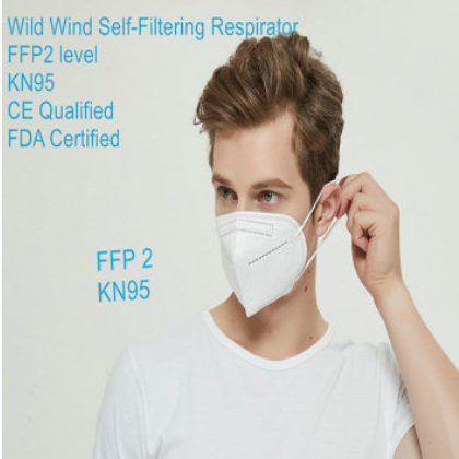CE证书WW KN95口罩 FFP2民用口罩 个人呼吸防护量大优惠