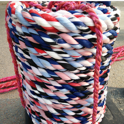 【丰达】厂家直销 比赛专用拔河绳 支持定做 布条拔河绳