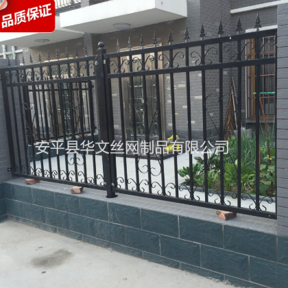 厂家批发小区围墙护栏围栏 工厂隔离栅栏 防护铁艺栏杆图3