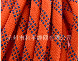 厂家直销耐磨户外登山攀岩绳 定制尼龙编制消防逃生绳攀岩绳索图2