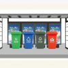 宇辉新款垃圾分类回收亭 不锈钢垃圾回收亭制造 垃圾亭生产厂家