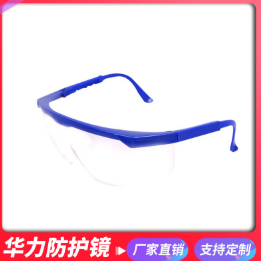 透明劳保防飞溅飞沫防尘可调节护目防护眼镜打磨切割男女防护目镜