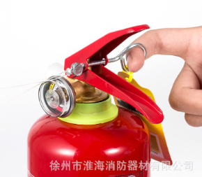 淮海牌手提式干粉灭火器 车用车载灭火器 消防器材MFZ/ABC4kg1kg图3