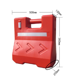隔离墩厂家深圳凯翔专业生产塑料隔离墩注水围挡小水马施工隔离栏