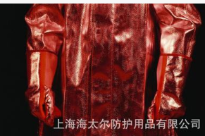 0215焊接手套 防热抗传导热电焊手套 防热辐射电焊防护手套图2