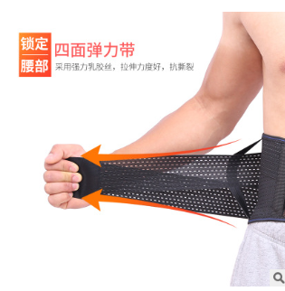 夏季新款自发热透气钢板护腰 四季支撑透气护腰 腰椎间盘男女通用图3