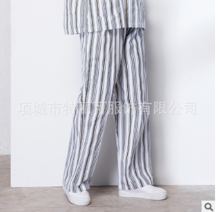 茶绿色 纯棉 病人服 长袖套装 病员服病号服图2