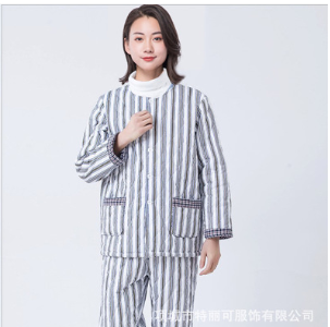 棉衣病号服 棉衣套装 病人装病员服病号服医院图2