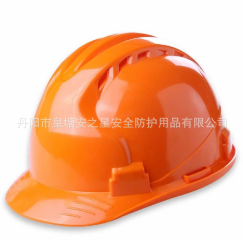安全帽 工地国标ABS施工劳保用品玻璃钢印字工地PE安全帽头盔定制图2