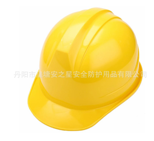 安全帽 工地国标abs施工劳保用品玻璃钢印字工地PE安全帽头盔定制图3