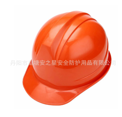 安全帽 工地国标abs施工劳保用品玻璃钢印字工地PE安全帽头盔定制图2