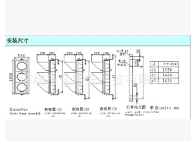 400mm红绿灯 掉头信号灯 交通信号灯图2