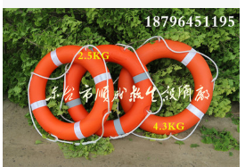 儿童游泳救生圈 塑料1.5公斤救生圈 国标小孩船用救生圈