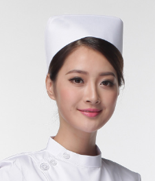 厂家直销批发护士帽 定制涤棉薄款厚款白色粉色蓝色护士工作帽子图3
