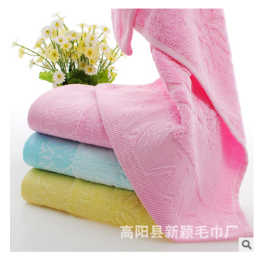 热销竹纤维毛巾加工定制礼品礼盒包装 LOGO设计 批发竹纤维毛巾图2