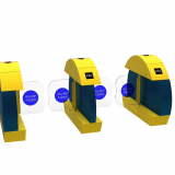 安全游乐场儿童幼儿园闸机门禁系统摆闸翼闸人行通道通道闸机