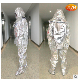 工厂批发铝箔耐高温服消防服避火防烫隔热阻燃防护服500度1000度图2