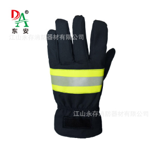 直销东安消防认证 手套 灭火防护手套 2-C防火阻燃手套 芳纶面料图2