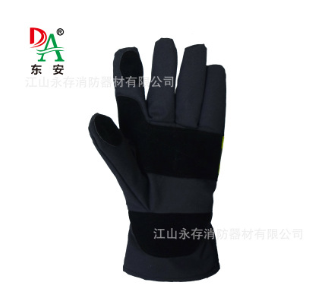 直销东安消防认证 手套 灭火防护手套 2-C防火阻燃手套 芳纶面料图3