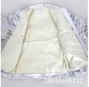 铝箔防火服耐高温防护服防火消防服隔热服1000度消防员灭火防护服图2