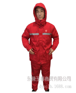 中石化防静电棉服冬季车间保暖棉服套装厂家直销新款加厚防寒服图2