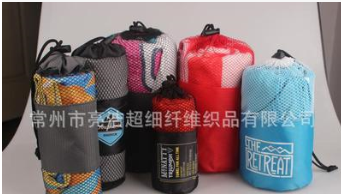 定制运动毛巾 超细纤维双面绒毛巾 定制logo 数码印花双面绒毛巾图3