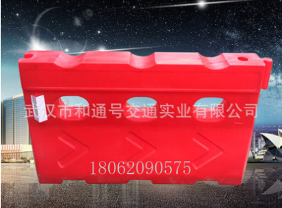 厂家定制防爆滚塑水马 高速收费站专用隔离水马 道路专款水马图2