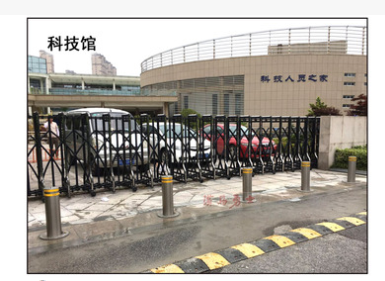 20汉马勇士+手动升降路桩+手动伸缩防护柱+医院挡车桩+交通护柱图3