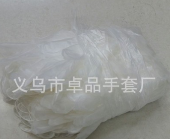 100只盒装一次性PVC检查手套 无粉透明聚氯乙烯防护手套图3