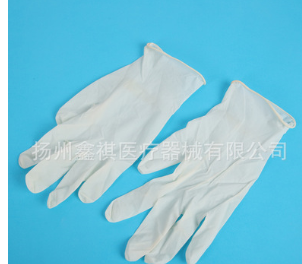 乳胶手套 一次性使用非灭菌手套 橡胶手套图2