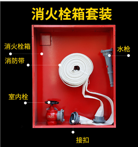 供应室内外消火栓箱 消防箱 带水枪接扣卷盘消防全套装器材批发图2