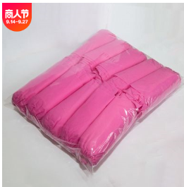 400克/包品质保证 无纺布鞋套批发 加厚无纺布鞋套 防尘防滑鞋套图3