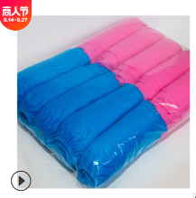 无纺布鞋套 全新料 厂家直销 加厚防尘防滑耐磨 400克100只鞋套图3