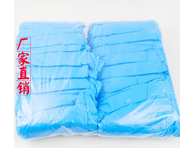 大量生产 无纺布鞋套 防滑印花鞋套20-40克尺寸15*40CM产量大图1