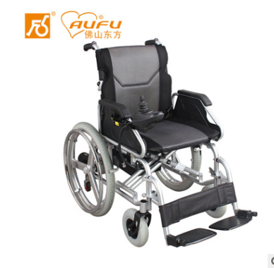 佛山东方AUFU电动轮椅FS101A 多功能带海绵座垫可折叠电动轮椅