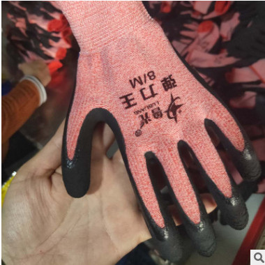 尼龙浸胶手套弹力王图3