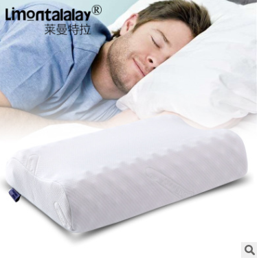 天然乳胶枕头 男女按摩枕泰国进口正品枕枕芯