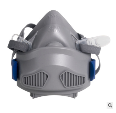 3M7772防尘面具硅胶KN95防护工业粉尘煤矿打磨雾霾半面罩