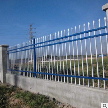 专业定做锌钢护栏铁艺围栏围墙护栏小区别墅围墙护栏杆学校工厂