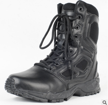 源头工厂一件代发CQB.SWAT精锐蜘蛛作战靴战术靴登山靴真皮训练靴