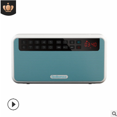 Rolton/乐廷 T60收音机MP3老人迷你小音响便携式插卡音箱随身听图3