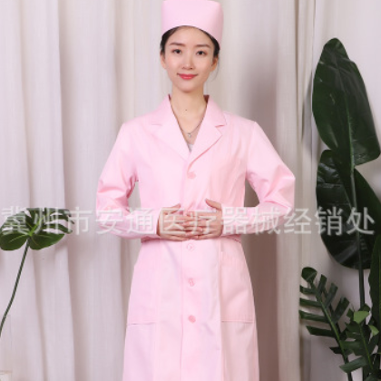 护士服长短袖医生女薄西装领护士服 口腔牙科药店医院护理护士服图2