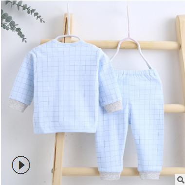 新生儿哈衣婴儿连体衣纯棉睡衣春夏季长袖春秋款宝宝爬服baby衣服图3