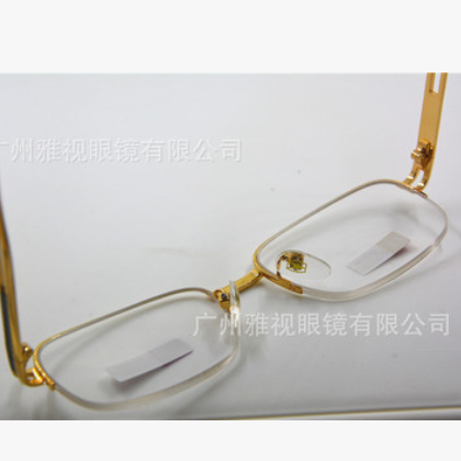 高档金属老花镜 半框老花镜 加硬加膜非球面片 510图3